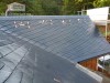 slate roof of a large family home